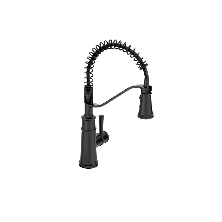Kitchen Faucet Belfield 1 Lever ADA Matte Black 1.5 Gallons per Minute - Frankwebs