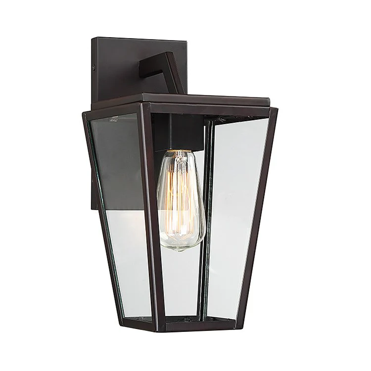 Milton Single-Light Outdoor Wall Mount Lantern - Frankwebs