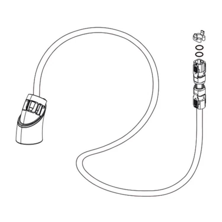 Hose Assembly Broadmoor Brilliance Stainless 52 Inch - Frankwebs