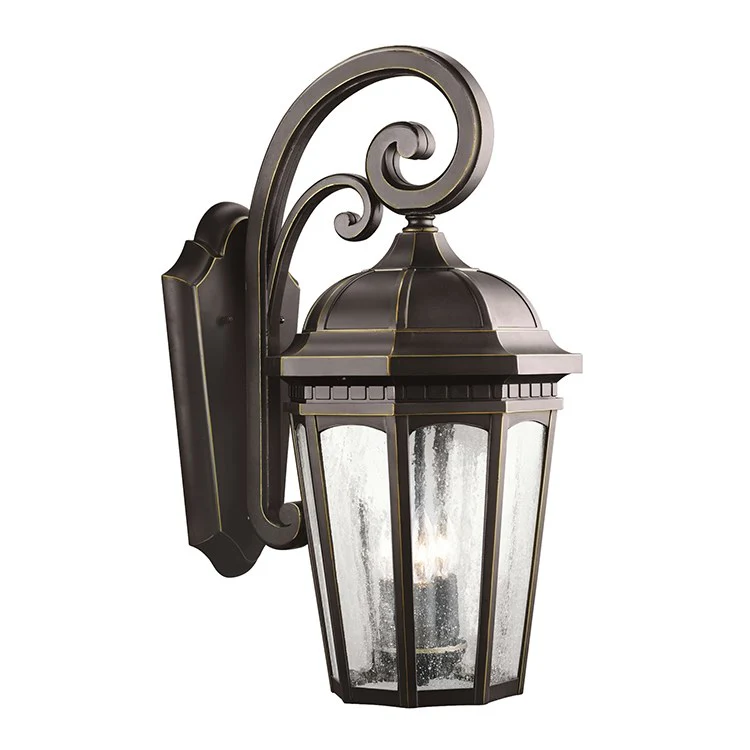 Courtyard Three-Light Outdoor Wall Lantern - Frankwebs