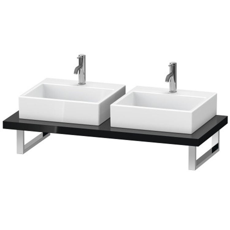 Lavatory Console L-Cube Linen Double Basin 31-1/2 x 21-5/8 Inch 1-3/4 Inch - Frankwebs