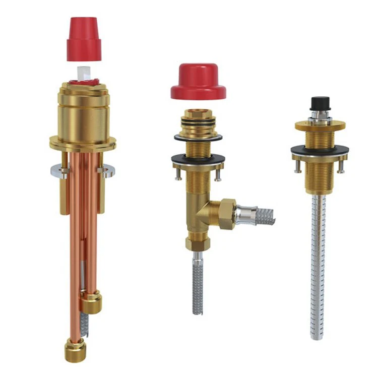 Rough-In Valve 3 Piece Deck Mount Tub Filler 1/2 Inch PEX - Frankwebs