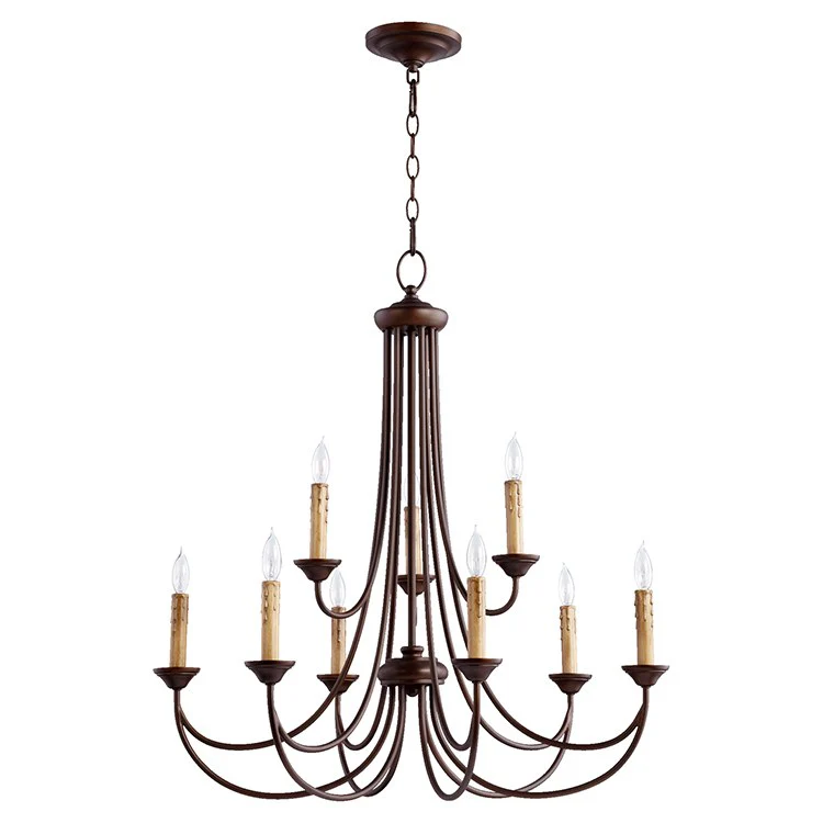Brooks Nine-Light Two-Tier Chandelier - Frankwebs