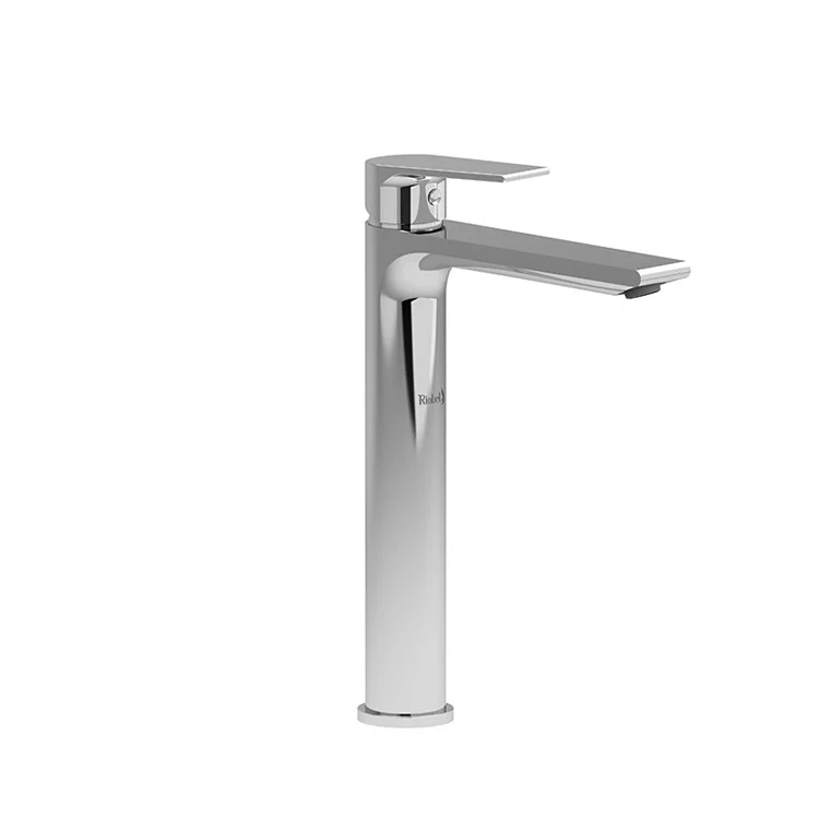 Lavatory Faucet Fresk Tall 1 Lever ADA Chrome 1.5 Gallons per Minute Less Drain 1 Hole - Frankwebs