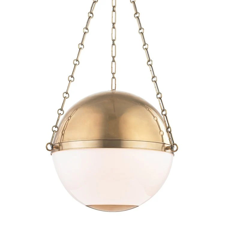 Sphere No.2 Three-Light Large Pendant by Mark D. Sikes - Frankwebs
