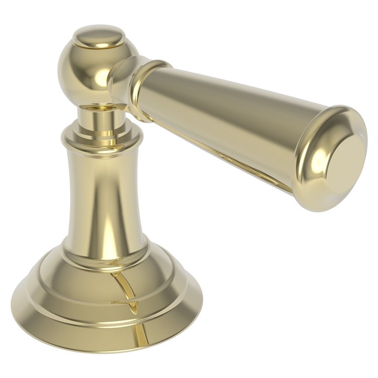 Diverter Handle Aylesbury Brass Flow Control Lever Matte White Round Escutcheon - Frankwebs