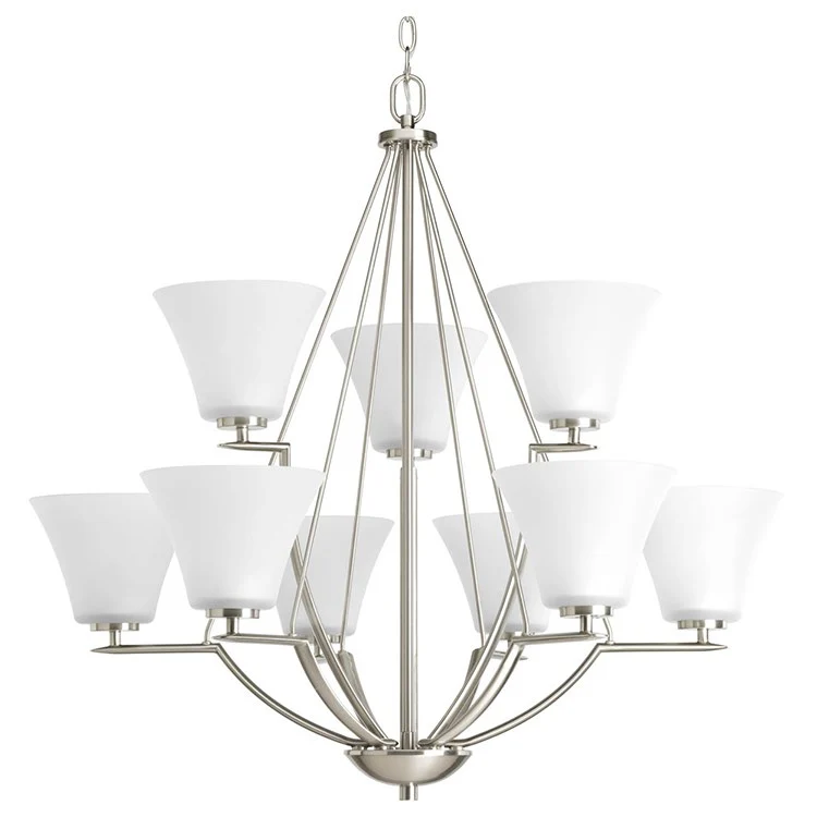 Bravo Nine-Light, Two-Tier Chandelier - Frankwebs