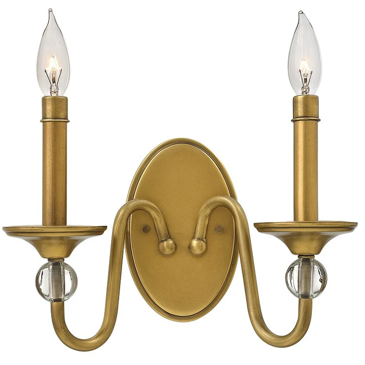 Eleanor Two-Light Wall Sconce - Frankwebs
