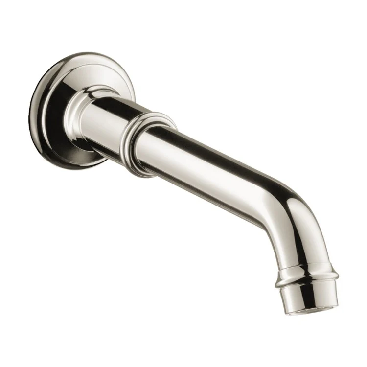 Tub Spout Montreux Non-Diverter Brushed Black Chrome 6-3/4 Inch Brass - Frankwebs