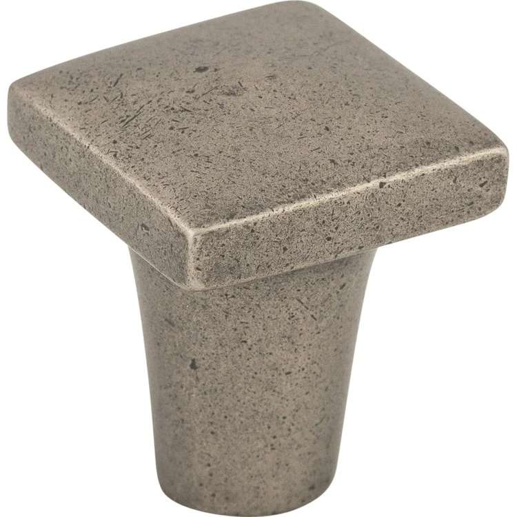 Knob Aspen Square Silicon Bronze Light Bronze 7/8 x 7/8 x 1-1/8 Inch 1-1/8 Inch - Frankwebs