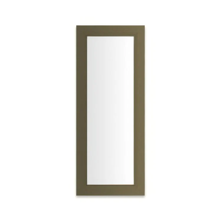 Medicine Cabinet Main Line 16 x 40 Inch 1 Doors Framed Mirror Brushed Black Flat Top Merion Frame Slow Close Hinges Sliding Magnification Mirror Magnetic Strip Interior Lighting USB Charging ports Electrical Outlets Phone Holder 4 Inch - Frankwebs