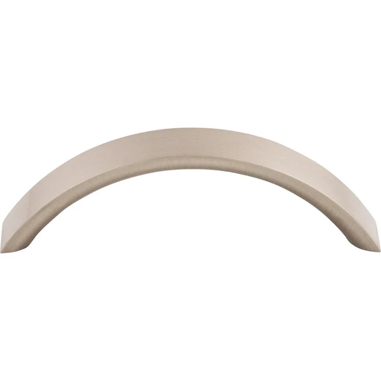 Pull Nouveau Crescent D Handle for Decorative Hardware Brushed Satin Nickel Zinc Alloy 3-3/4 Inch 4-1/4 Inch Length - Frankwebs