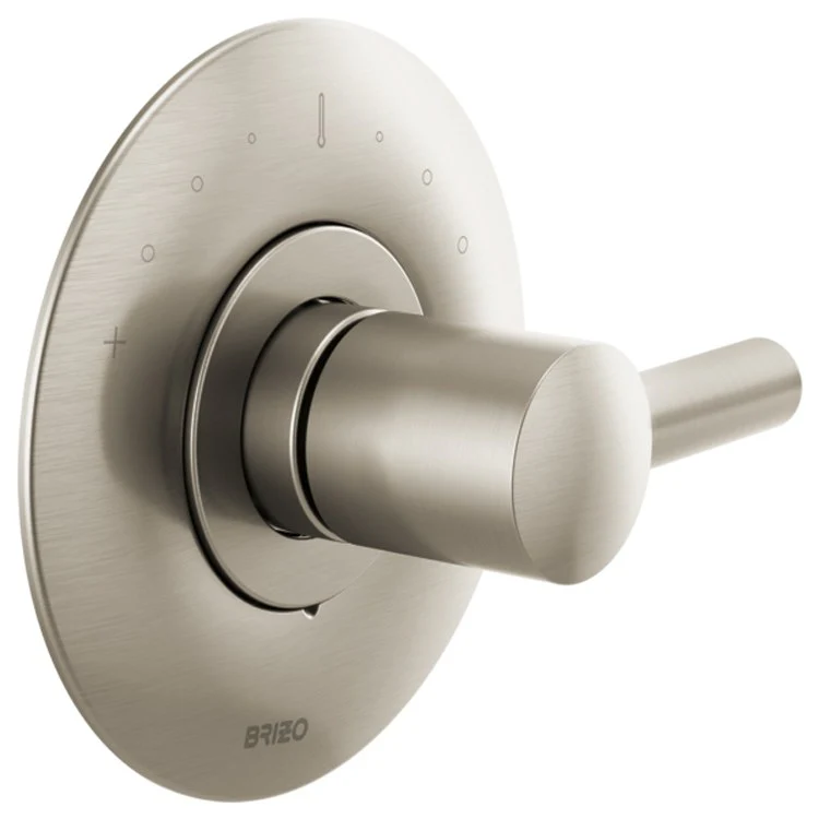 Thermostatic Trim Odin Sensori Valve 1 Less Handle Chrome ADA for Requires R6600-WS Valve Rough Escutcheon and RP72604 Extension Kit Brass - Frankwebs