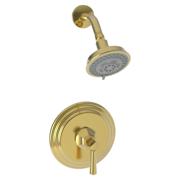 Shower Trim Metropole Pressure Balanced 1 Lever Satin Gold PVD ADA 1.8 Gallons per Minute 1 Function - Frankwebs