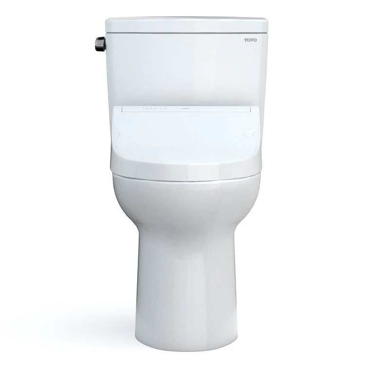 Toilet Drake 2 Pieces Cotton Elongated 30-11/16 Inch 1.28 Gallons per Flush Left Hand Chrome Washlet+ C5 - Frankwebs