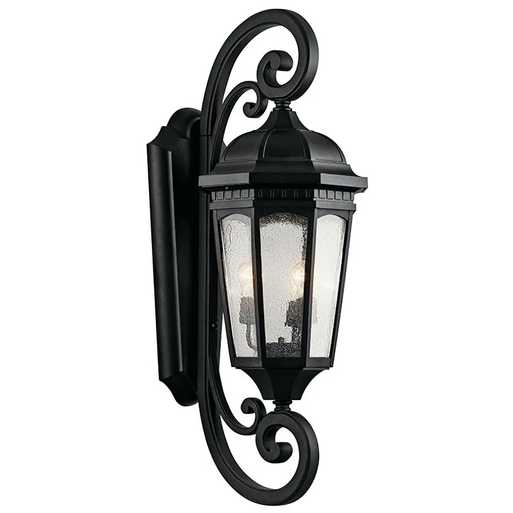 Courtyard Three-Light Outdoor Wall Lantern - Frankwebs