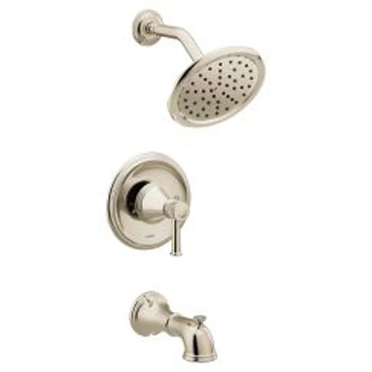 Tub and Shower Trim Belfield Posi-Temp 1 Lever Polished Nickel ADA - Frankwebs