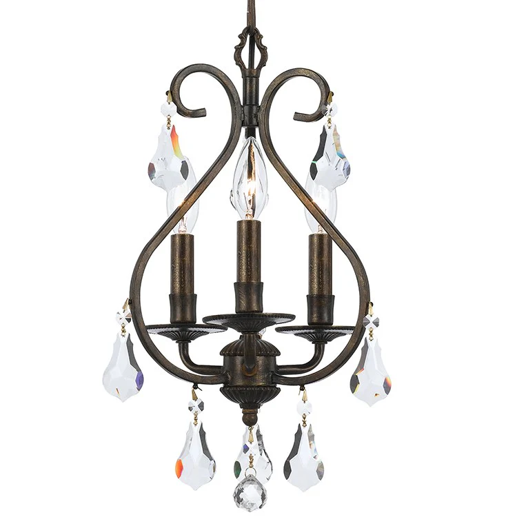 Ashton Three-Light Mini Chandelier - Frankwebs