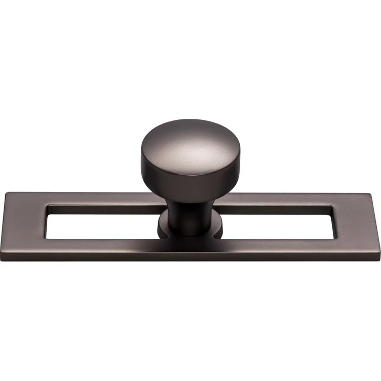 Knob Lynwood Kinney Round for Decorative Hardware Ash Gray Zinc Alloy 1-1/8 Inch - Frankwebs