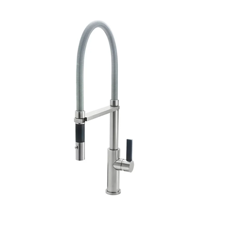 Kitchen Faucet Corsano Culinary 1 BFB Series Lever ADA Bella Terra Bronze Pull-Out Spout Height 7-5/16 Inch 1.8 Gallons per Minute - Frankwebs