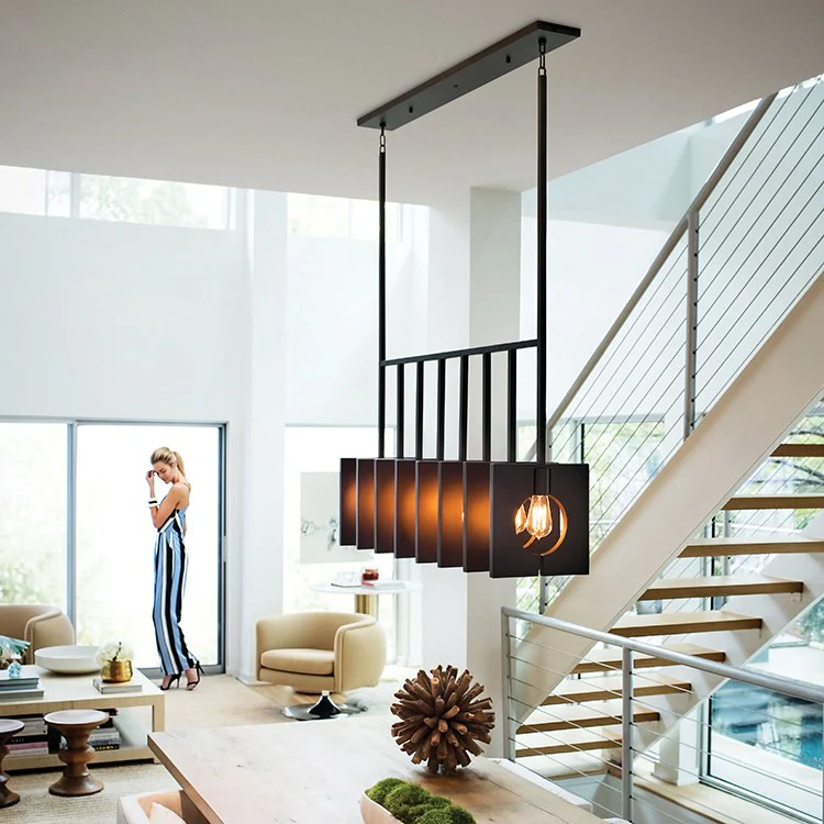 Ludlow Eight-Light Linear Chandelier - Frankwebs