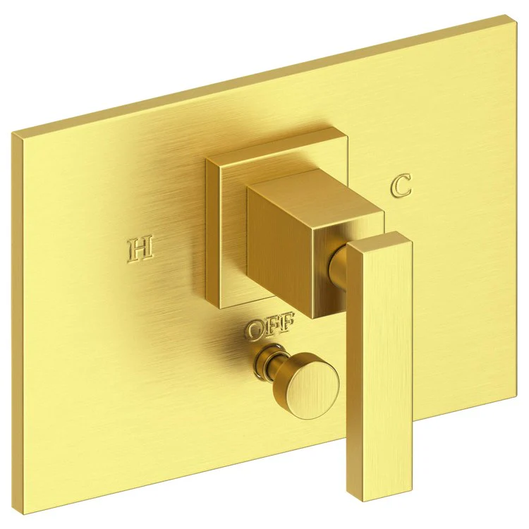 Secant Pressure Balance Tub/Shower Valve Trim Only with Lever Handle - English Bronze - Frankwebs