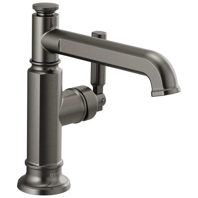 Lavatory Faucet Invari 1 Lever ADA WaterSense Brilliance Polished Gold 1.2 Gallons per Minute 1 Hole Less Drain - Frankwebs