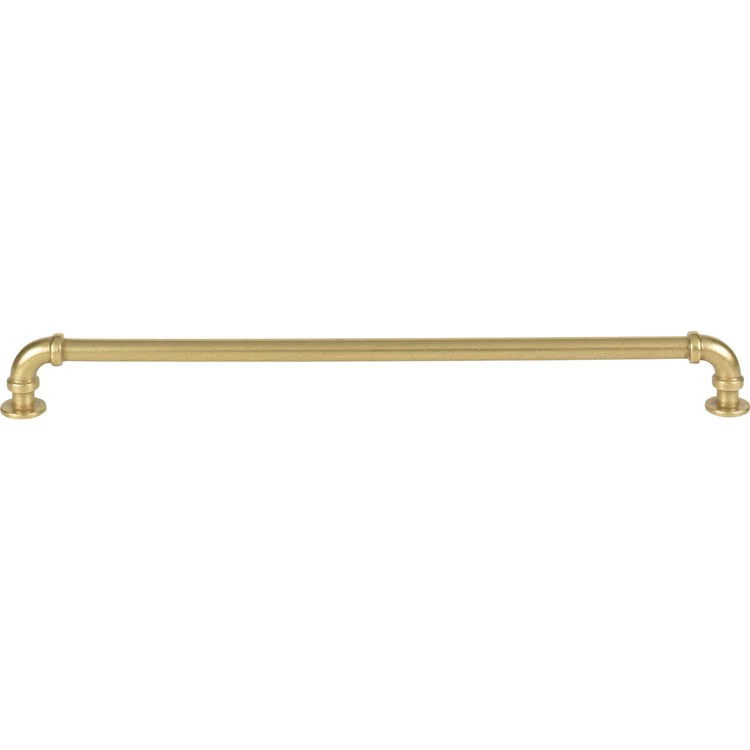 Drawer Pull Atlas Steam Punk Brushed Nickel Zinc Alloy 12 Inch - Frankwebs