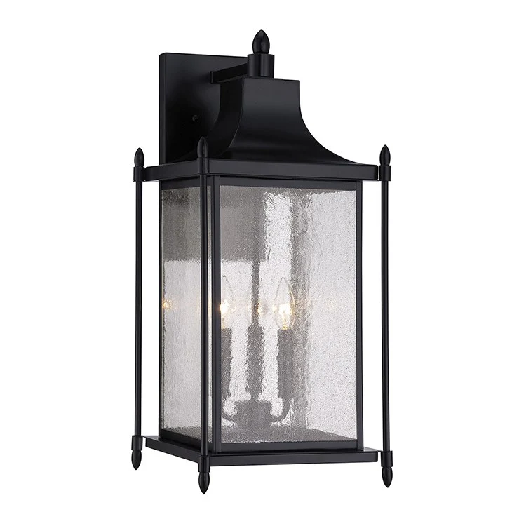 Dunnmore Three-Light Outdoor Wall Mount Lantern - Frankwebs