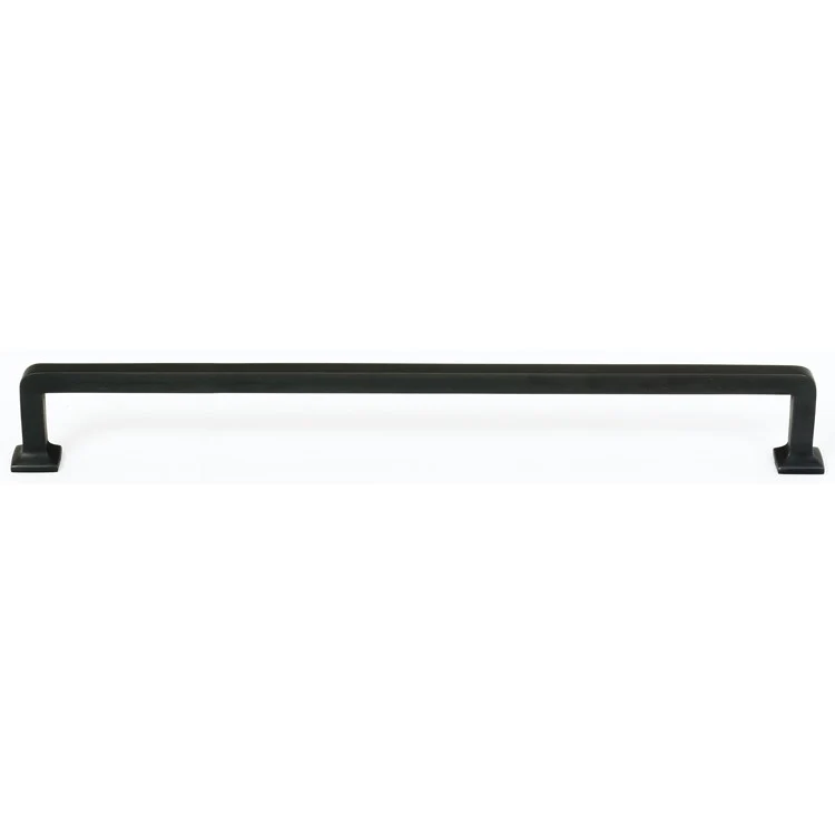 Pull Millennium Matte Black Brass 18 Inch 19 Inch 2-1/4 Inch - Frankwebs