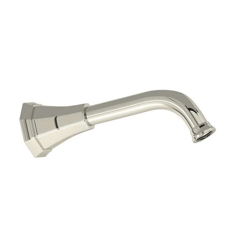 Shower Arm Deco Satin Nickel 7 Inch 1/2 Inch FNPT Inlet & 1/2 Inch Male NPSM Outlet Brass Wall Mount - Frankwebs