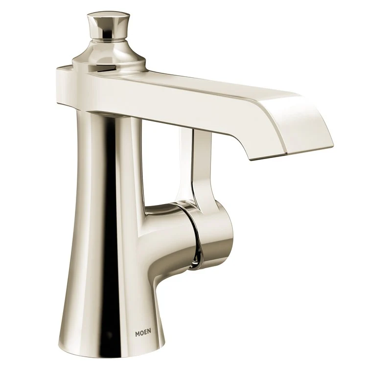 Lavatory Faucet Flara 1 Lever ADA WaterSense Chrome 1.2 Gallons per Minute 1/3 Hole Metal 5-1/4 Inch - Frankwebs