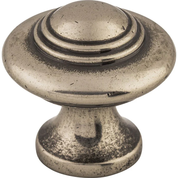 Knob Britannia Ascot Pewter Antique Brass 1-1/4 x 1-1/4 x 1-1/4 Inch 1-1/4 Inch - Frankwebs