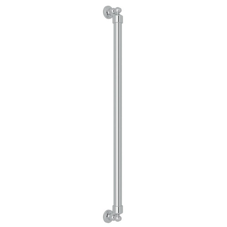 Grab Bar Georgian Era 28 Inch Decorative Polished Nickel ADA Wall Mount Brass - Frankwebs