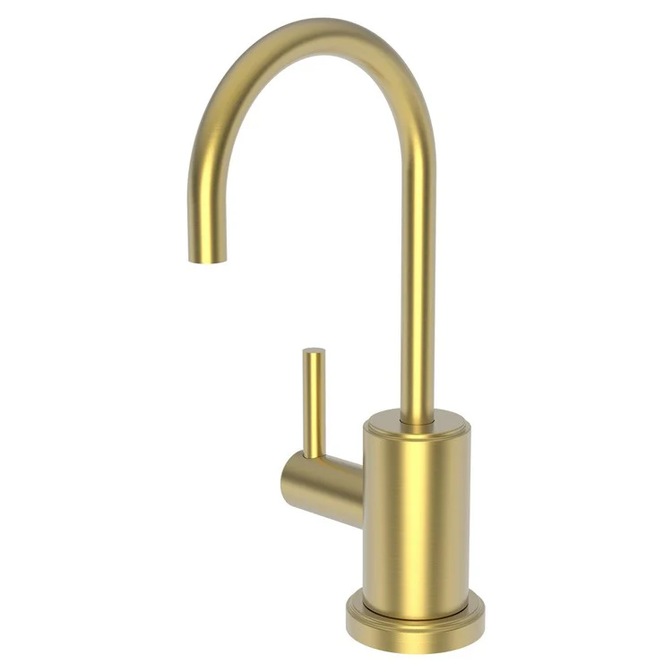 Hot Water Dispenser Seager 1 Lever Gooseneck Polished Gold PVD - Frankwebs