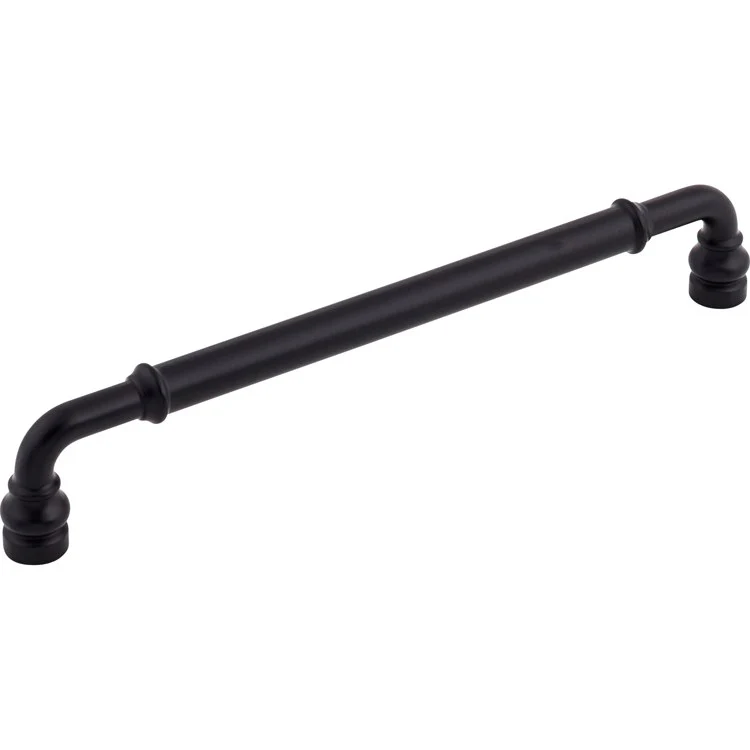 Pull Devon Brixton D Handle for Decorative Hardware Flat Black Zinc Alloy 7-9/16 Inch - Frankwebs