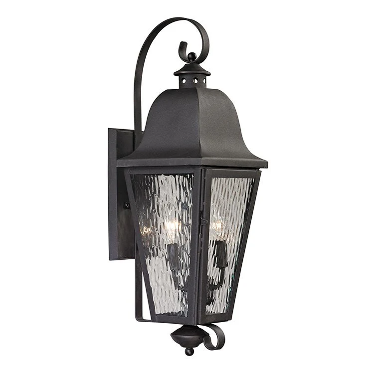 Forged Brookridge Two-Light Outdoor Wall Sconce - Frankwebs