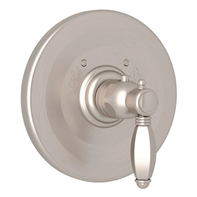 Thermostatic Trim Palladian Less Volume Control 1 Hex Metal Lever Satin Nickel 3/4 Inch 12 Gallons per Minute - Frankwebs