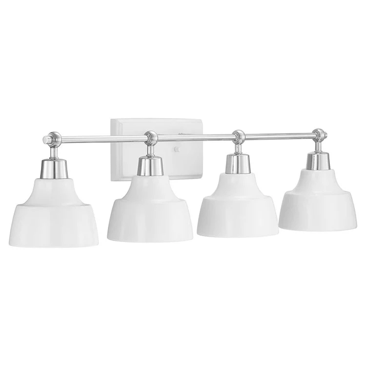 Bramlett Four-Light Bathroom Vanity Fixture - Frankwebs