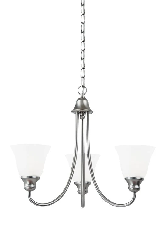 Windgate Three-Light Uplight Chandelier - Frankwebs