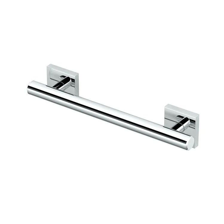 Grab Bar Elevate 12 Inch Satin Nickel Wall Mount Stainless Steel ADA - Frankwebs