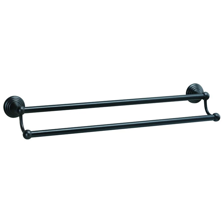 Towel Bar Embassy Bath 30 Inch Double Barcelona Brass 5-13/16 Inch - Frankwebs