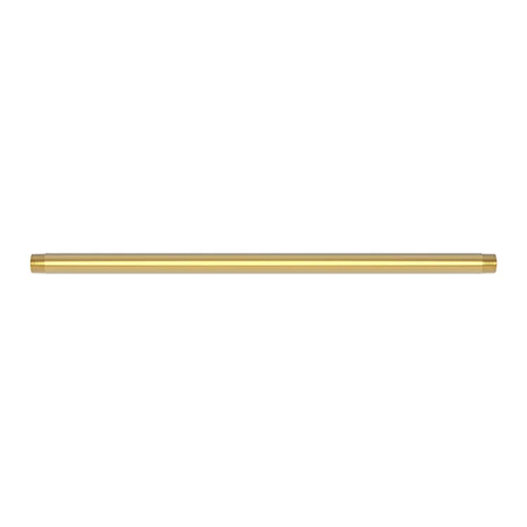 Shower Arm Flat Black 18 Inch 1/2