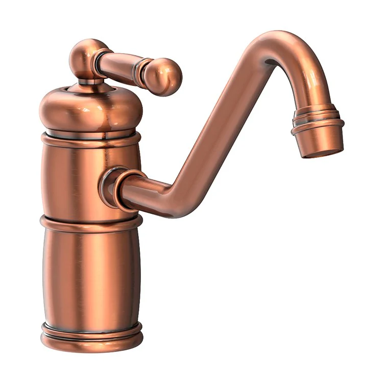 Kitchen Faucet Nadya 1 Lever ADA English Bronze Spout Height 5-11/16 Inch Spout Reach 9-11/16 Inch 1.8 Gallons per Minute - Frankwebs