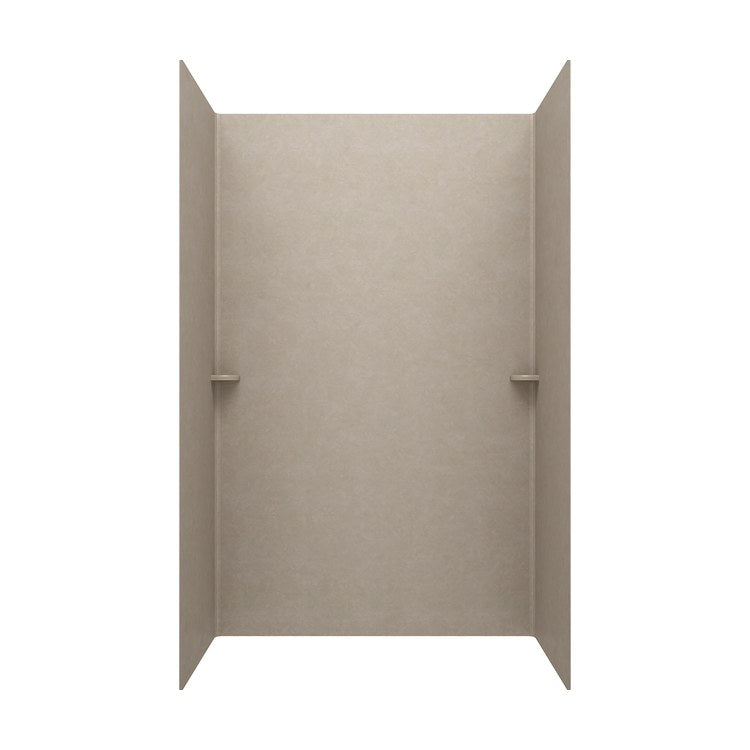 Shower Wall Swanstone Kit White 3 Panels 36 x 36 x 72 Inch - Frankwebs