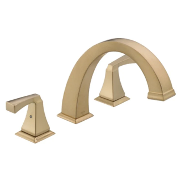 Dryden Two Handle 3-Hole Roman Tub Faucet - Frankwebs