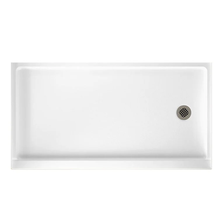 Shower Base Swanstone Alcove Retrofit Rectangular White 32 x 60 Inch Swanstone Left Drain - Frankwebs