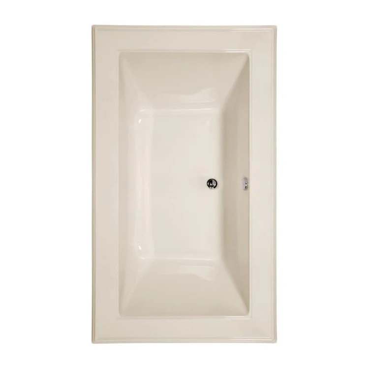 Soaking Tub Designer Collection Angel 66 x 42 Inch Drop-In Tub Only Center Biscuit Acrylic - Frankwebs