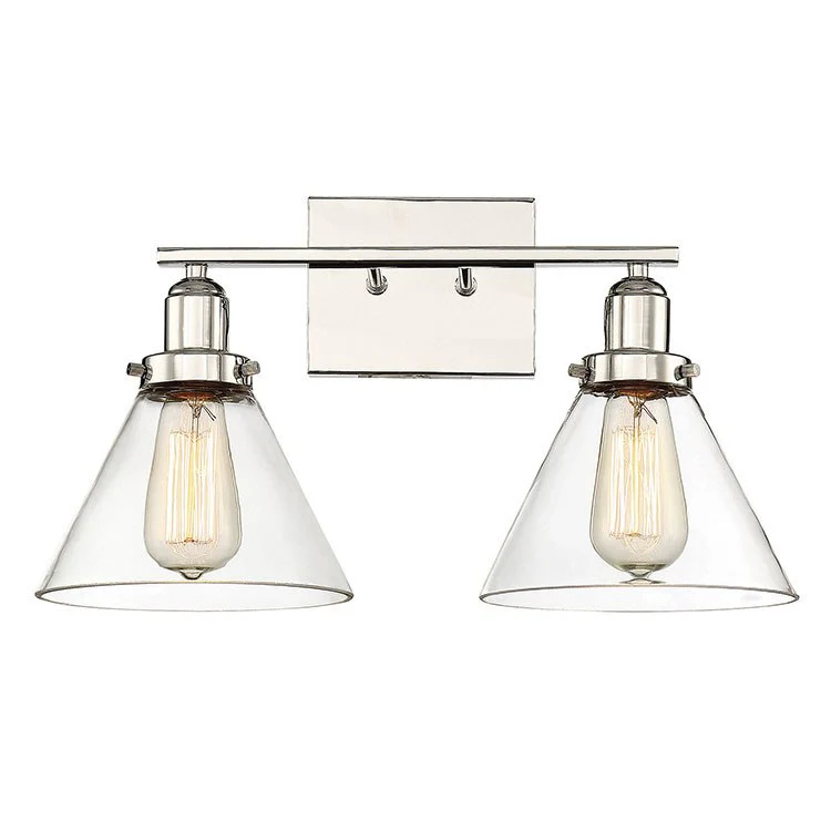 Drake Two-Light Bathroom Vanity Fixture - Frankwebs