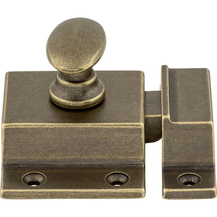 Door Latch Additions Cabinet German Bronze 2 x 2 x 1/2 Inch Zinc Alloy - Frankwebs